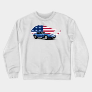 Daytona USA Print Crewneck Sweatshirt